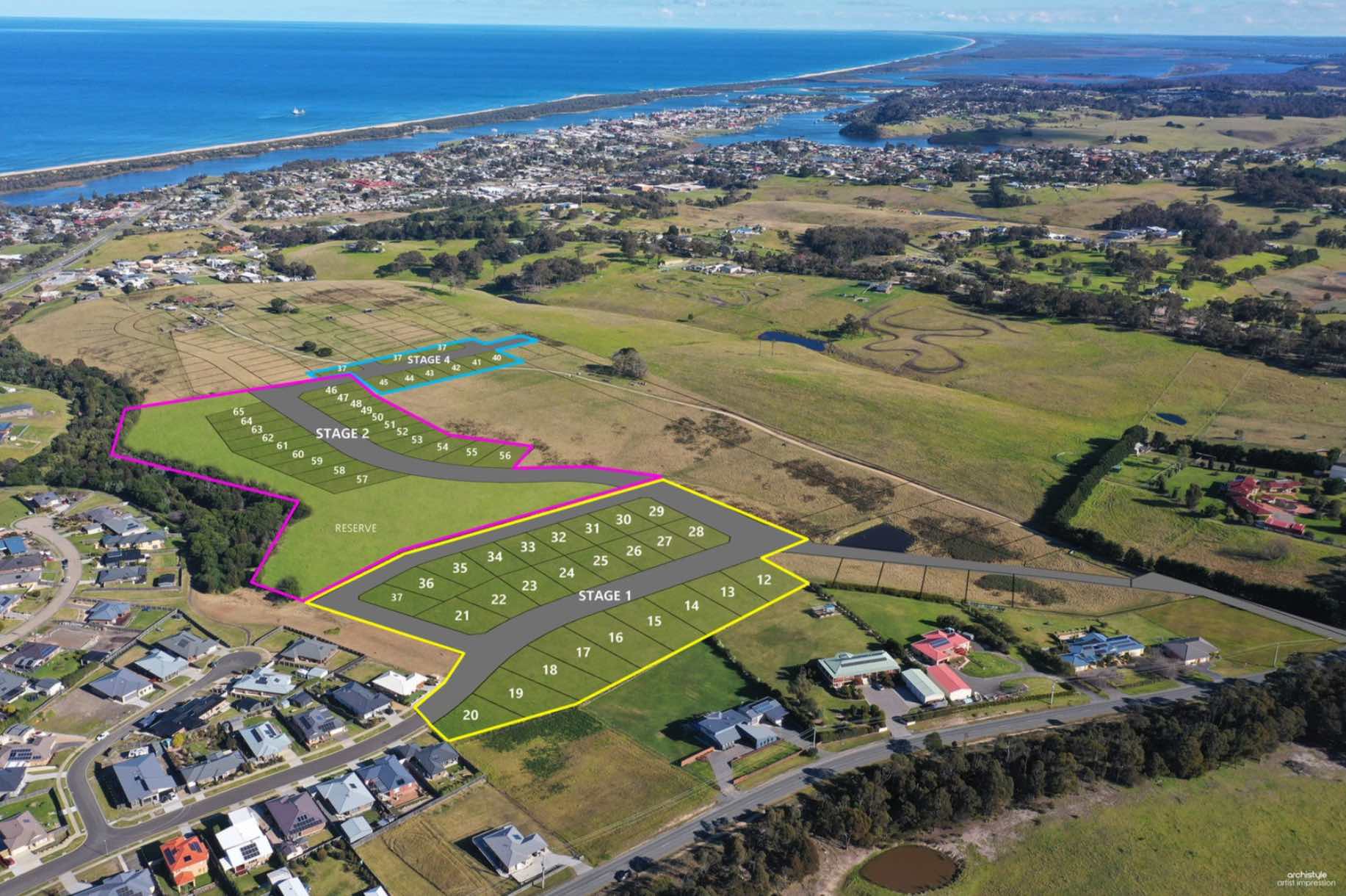 [Land for Sale] Coastal View Estate, Lakes Entrance OpenLot